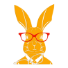 Tableau Lapin (Lunette amovible)