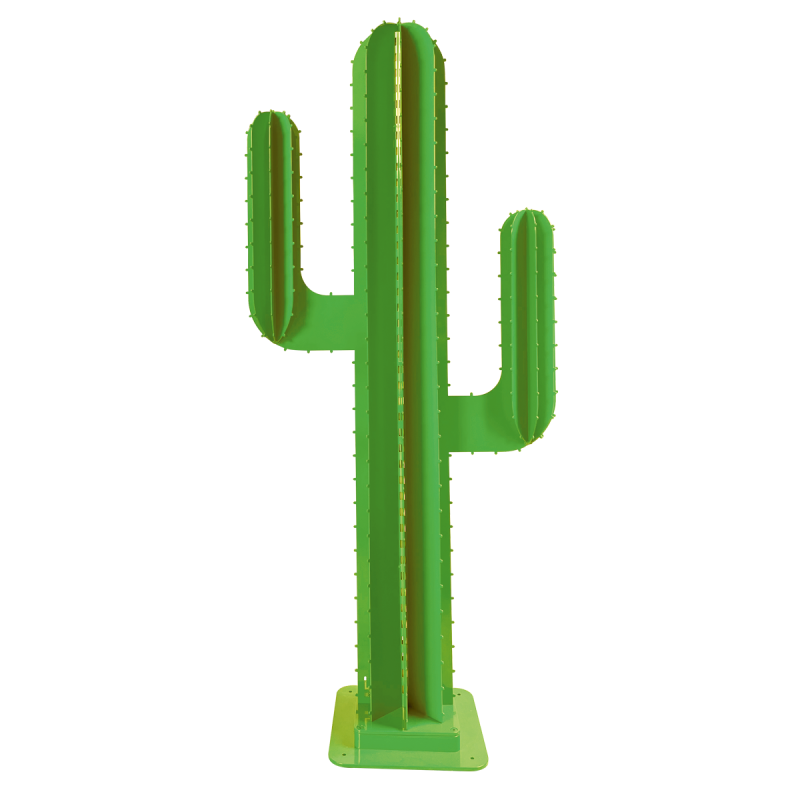 Cactus branches led 6 feuilles (alu)