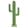 Cactus branches led 6 feuilles (alu)